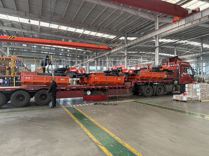 6臺5噸井下自卸車發往山西